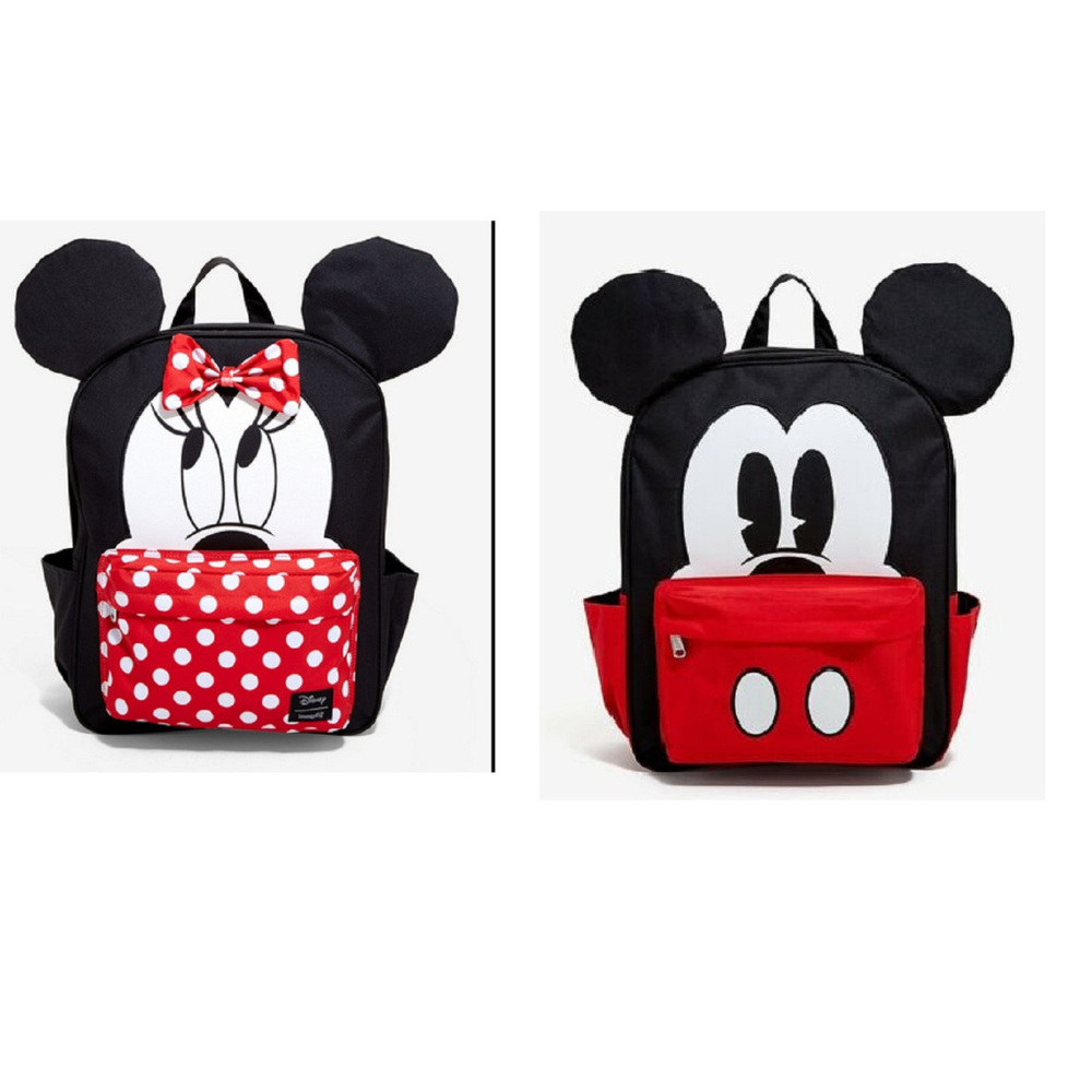 Mickey & Minnie Backpack Bundle New